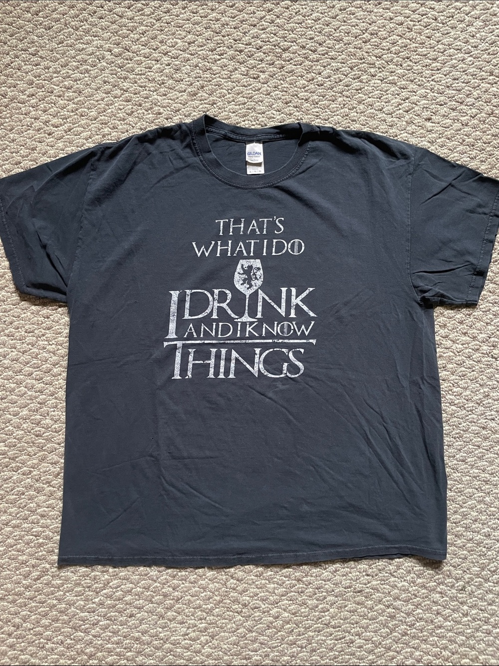 Game of thrones quite t shirt